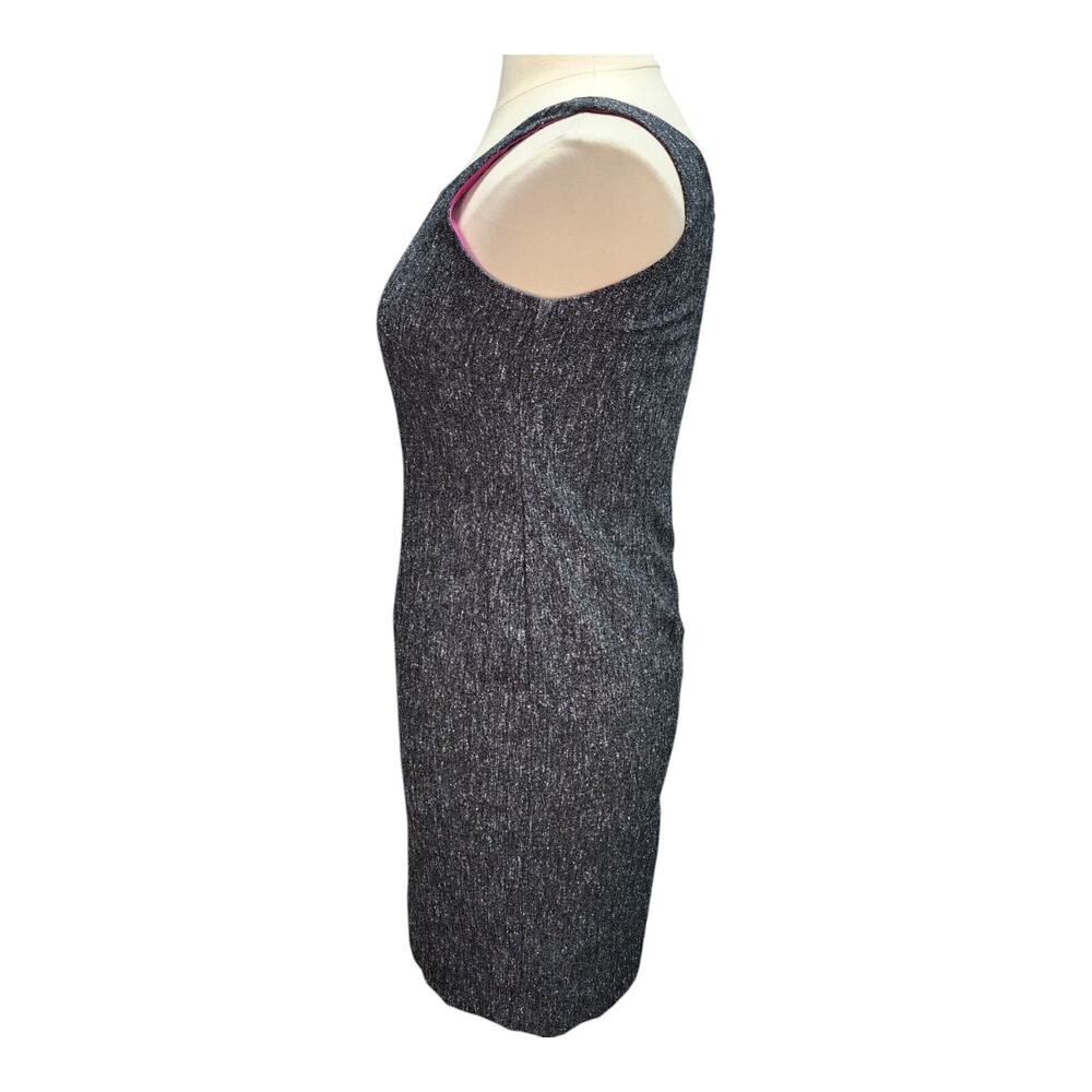 Jessica Howard Tweed Dress Women’s Petite 12P Gray White Sleeveless Office Churc - Picture 5 of 16